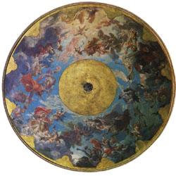 Jules-Eugene Lenepveu Circular Sketch for the Ceiling of the Opera Germany oil painting art